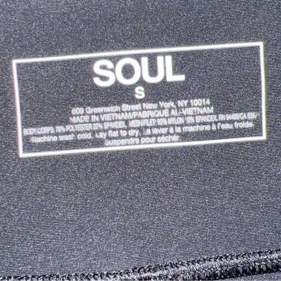 NWOT Soulcycle Electric Feeling Leggings RARE S High Rise Studded Size Small - Picture 7 of 9